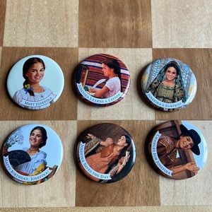 AG American Girl Josefina Pins (6) Book Buttons